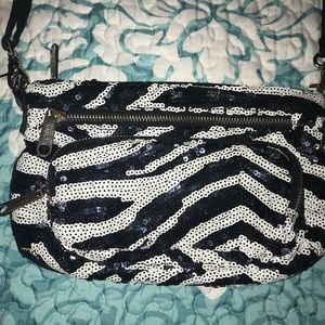 PINK Victoria’s Secret zebra print crossbody